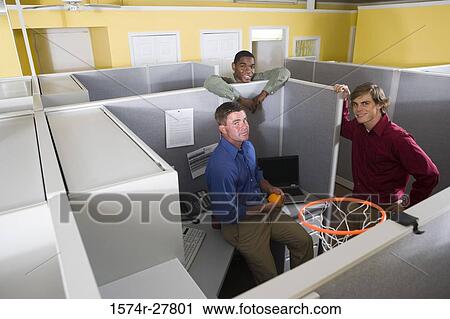 Portrait of businessmen enjoying in an office View Large Photo Image Stock Image - Portrait of businessmen enjoying in an office. Fotosearch