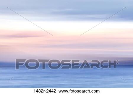 Stock Image - Abstract images of sea, Hood Canal, Seabeck, Kitsap County, Washington State, USA. Fotosearch