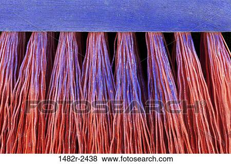 Stock Photo - Close-up of a bristle brush. Fotosearch