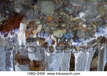 Close-up of Icicles formation View Large Photo Image Stock Image - Close-up of Icicles formation. Fotosearch