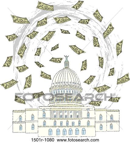 Stock Image - Government spending, illustration. Fotosearch