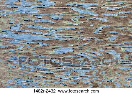 Stock Image - Peeling paint on wall, Hansville, Kitsap County, Washington State, USA. Fotosearch