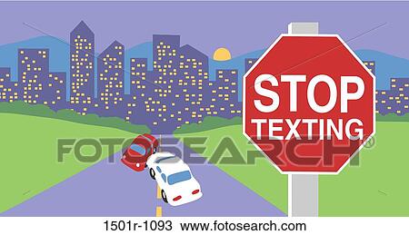 Stop texting, illustration View Large Photo Image Stock Image - Stop texting, illustration. Fotosearch