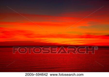 Sunset over the ocean near Pfeiffer point, Big Sur, California, USA View Large Photo Image Stock Image - Sunset over the ocean near Pfeiffer point, Big Sur, California, USA. Fotosearch