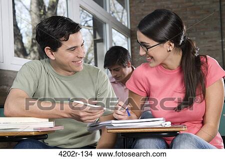 University students in a classroom View Large Photo Image Picture - University students in a classroom. Fotosearch