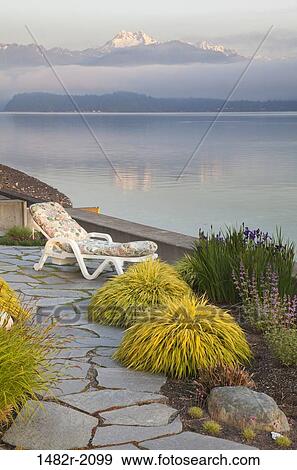 USA, Washington, Seabeck, sunrise Hood Canal View Large Photo Image Stock Photo - USA, Washington, Seabeck, sunrise Hood Canal. Fotosearch