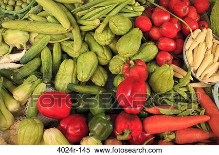 Vegetables in a market stall, Old Quarter, Hanoi, Vietnam View Large Photo Image Stock Photography - Vegetables in a market stall, Old Quarter, Hanoi, Vietnam. Fotosearch