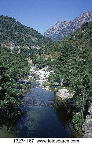 A mountain stream View Large Photo Image Stock Photo - A mountain stream. Fotosearch