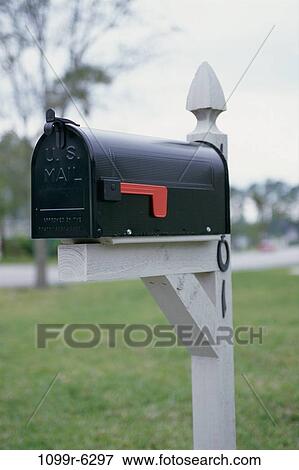 Stock Photo - Close-up of a mailbox. Fotosearch