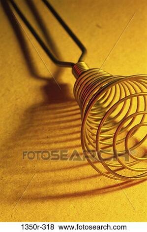 Stock Photo - Close-up of a wire whisk. Fotosearch