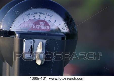 Close-up of an expired parking meter View Large Photo Image Stock Image - Close-up of an expired parking meter. Fotosearch