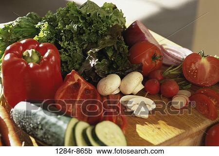 Close-up of assorted vegetables View Large Photo Image Stock Image - Close-up of assorted vegetables. Fotosearch