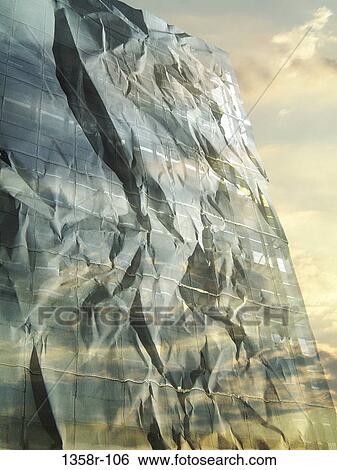 Stock Photograph - Close-up of crumpled paper. Fotosearch