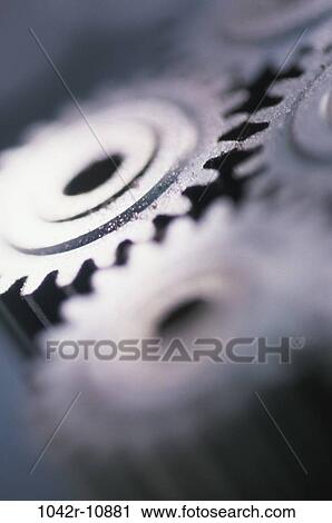 Close-up of gears View Large Photo Image Stock Image - Close-up of gears. Fotosearch
