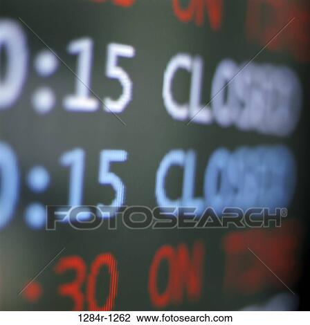 Close-up of the arrival and departure board at an airport View Large Photo Image Stock Image - Close-up of the arrival and departure board at an airport. Fotosearch
