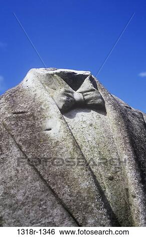 Detail of a headless sculpture wearing formal dinner jacket and bow tie, Norfolk, England View Large Photo Image Stock Photograph - Detail of a headless sculpture wearing formal dinner jacket and bow tie, Norfolk, England. Fotosearch