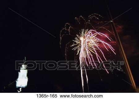 Fireworks display in the sky, Dover, Delaware, USA View Large Photo Image Stock Photography - Fireworks display in the sky, Dover, Delaware, USA. Fotosearch