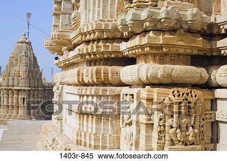 Jain Temple in Chittorgarh Fortress in Rajasthan state, India. View Large Photo Image Stock Photography - Jain Temple in Chittorgarh Fortress in Rajasthan state, India.. Fotosearch