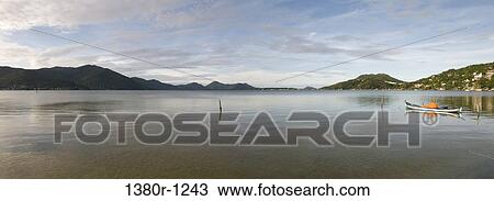 Lake with mountain range in the background, Florianopolis, Santa Catarina, Brazil View Large Photo Image Stock Image - Lake with mountain range in the background, Florianopolis, Santa Catarina, Brazil. Fotosearch