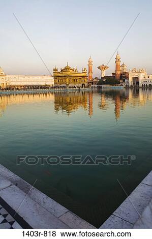 light at the Sikh Golden Temple in the city of Amritsar, India in Punjab state View Large Photo Image Stock Photo - light at the Sikh Golden Temple in the city of Amritsar, India in Punjab state. Fotosearch
