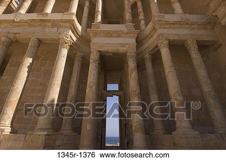 Low angle view of an amphitheater, Sabratha, Tripolitania, Libya View Large Photo Image Stock Photograph - Low angle view of an amphitheater, Sabratha, Tripolitania, Libya. Fotosearch