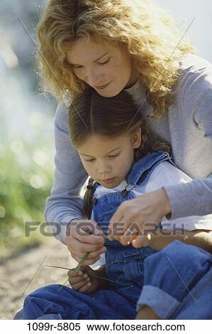 Mother with her daughter View Large Photo Image Stock Photography - Mother with her daughter. Fotosearch