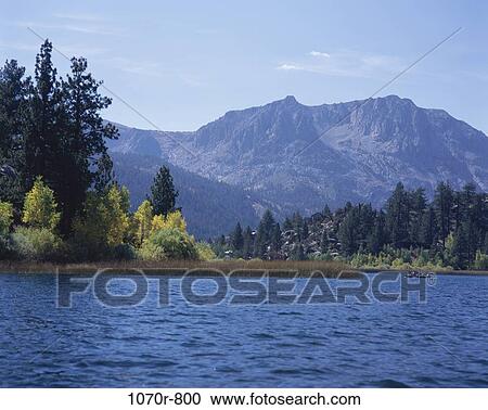Mountain range in front of June Lake, California, USA View Large Photo Image Stock Image - Mountain range in front of June Lake, California, USA. Fotosearch