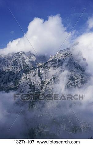 Stock Photo - Mountain range, Slovenia. Fotosearch