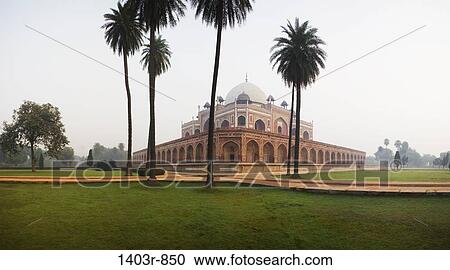 Panorama view of New Delhi, India's Humayun's Tomb, a 16th century example of Mughal architecture and an UNESCO World Heritage Site View Large Photo Image Stock Image - Panorama view of New Delhi, India's Humayun's Tomb, a 16th century example of Mughal architecture and an UNESCO World Heritage Site. Fotosearch