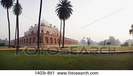 Panorama view of New Delhi, India's Humayun's Tomb, a 16th century example of Mughal architecture and an UNESCO World Heritage Site View Large Photo Image Stock Image - Panorama view of New Delhi, India's Humayun's Tomb, a 16th century example of Mughal architecture and an UNESCO World Heritage Site. Fotosearch