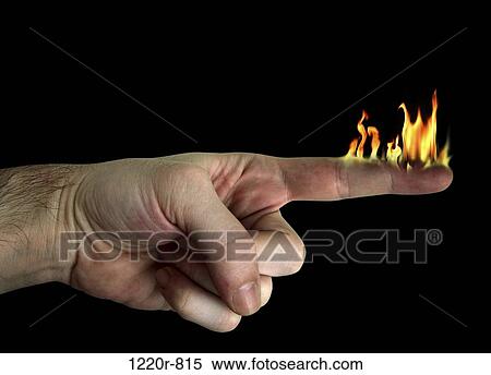 Person's finger on fire View Large Photo Image Stock Photography - Person's finger on fire. Fotosearch