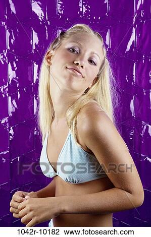 Portrait of a teenage girl smiling View Large Photo Image Stock Image - Portrait of a teenage girl smiling. Fotosearch