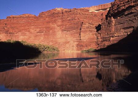 Rocky cliffs at Colorado River, Colorado, USA View Large Photo Image Stock Photo - Rocky cliffs at Colorado River, Colorado, USA. Fotosearch