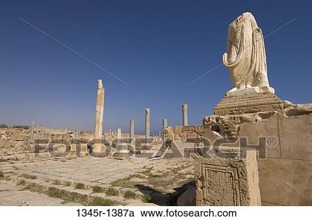 Ruins of a headless statue, Sabratha, Tripolitania, Libya View Large Photo Image Stock Image - Ruins of a headless statue, Sabratha, Tripolitania, Libya. Fotosearch