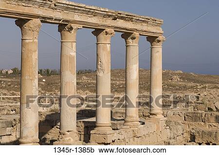 Ruins of buildings in an ancient Roman city, Sabratha, Tripolitania, Libya View Large Photo Image Stock Image - Ruins of buildings in an ancient Roman city, Sabratha, Tripolitania, Libya. Fotosearch