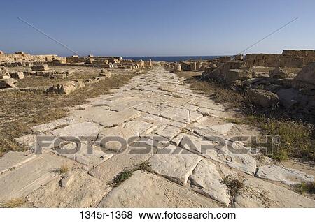 Ruins of buildings in an ancient Roman city, Sabratha, Tripolitania, Libya View Large Photo Image Stock Photo - Ruins of buildings in an ancient Roman city, Sabratha, Tripolitania, Libya. Fotosearch
