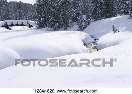 Snow covered landscape, Sun Valley, Idaho, USA View Large Photo Image Stock Photo - Snow covered landscape, Sun Valley, Idaho, USA. Fotosearch