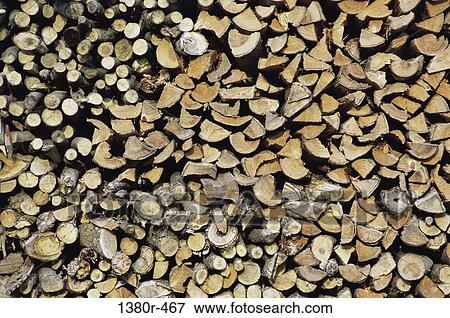 Stack of wood logs View Large Photo Image Stock Photo - Stack of wood logs. Fotosearch
