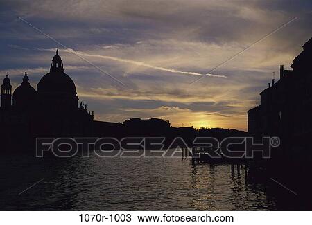 Sunset in Venice, Italy View Large Photo Image Stock Image - Sunset in Venice, Italy. Fotosearch
