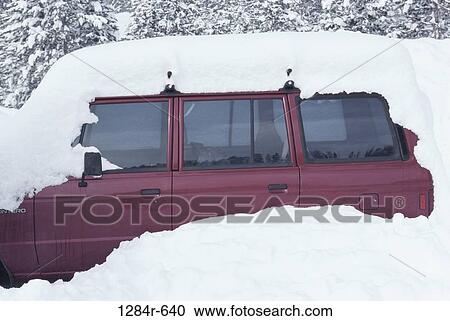 Vehicle covered in snow, Sun Valley, Idaho, USA View Large Photo Image Stock Image - Vehicle covered in snow, Sun Valley, Idaho, USA. Fotosearch