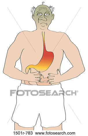 Stock Image - Acid Reflux 2 Linda Braucht (b. 20th C. American) Computer graphics. Fotosearch