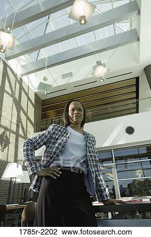 Stock Image - African American businesswoman. Fotosearch