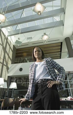 Stock Image - African American businesswoman. Fotosearch