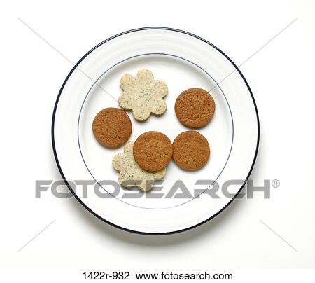 Assorted sugar cookies on plate View Large Photo Image Stock Image - Assorted sugar cookies on plate. Fotosearch