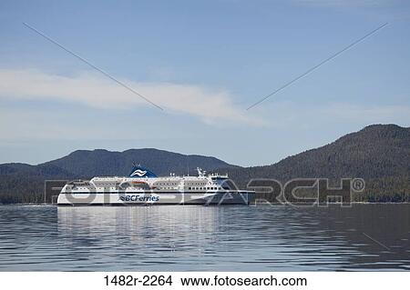 BC Ferry in the ocean, British Columbia, Canada View Large Photo Image Picture - BC Ferry in the ocean, British Columbia, Canada. Fotosearch