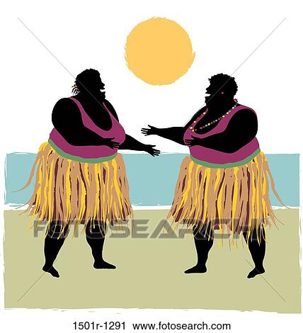 Stock Image - Beach Party, illustration. Fotosearch