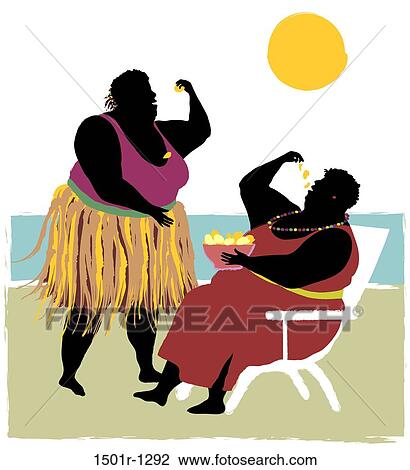 Beach Party, illustration View Large Photo Image Stock Image - Beach Party, illustration. Fotosearch