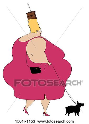 Big woman and tiny dog View Large Photo Image Stock Image - Big woman and tiny dog. Fotosearch