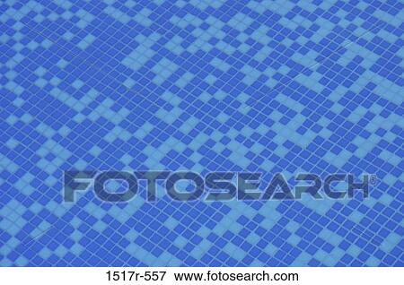 Stock Photo - Blue tiled surface. Fotosearch