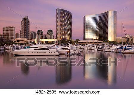 Buildings at waterfront, San Diego Marriott Hotel And Marina, Seaport Village, San Diego, California, USA View Large Photo Image Stock Photography - Buildings at waterfront, San Diego Marriott Hotel And Marina, Seaport Village, San Diego, California, USA. Fotosearch